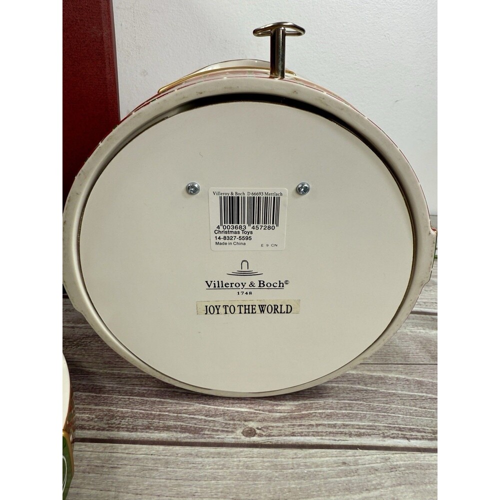 SOLD***Villeroy & Boch Christmas Toys Musical "Joy To The World" Candle Light - Picture 5 of 16